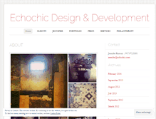 Tablet Screenshot of echochic.com